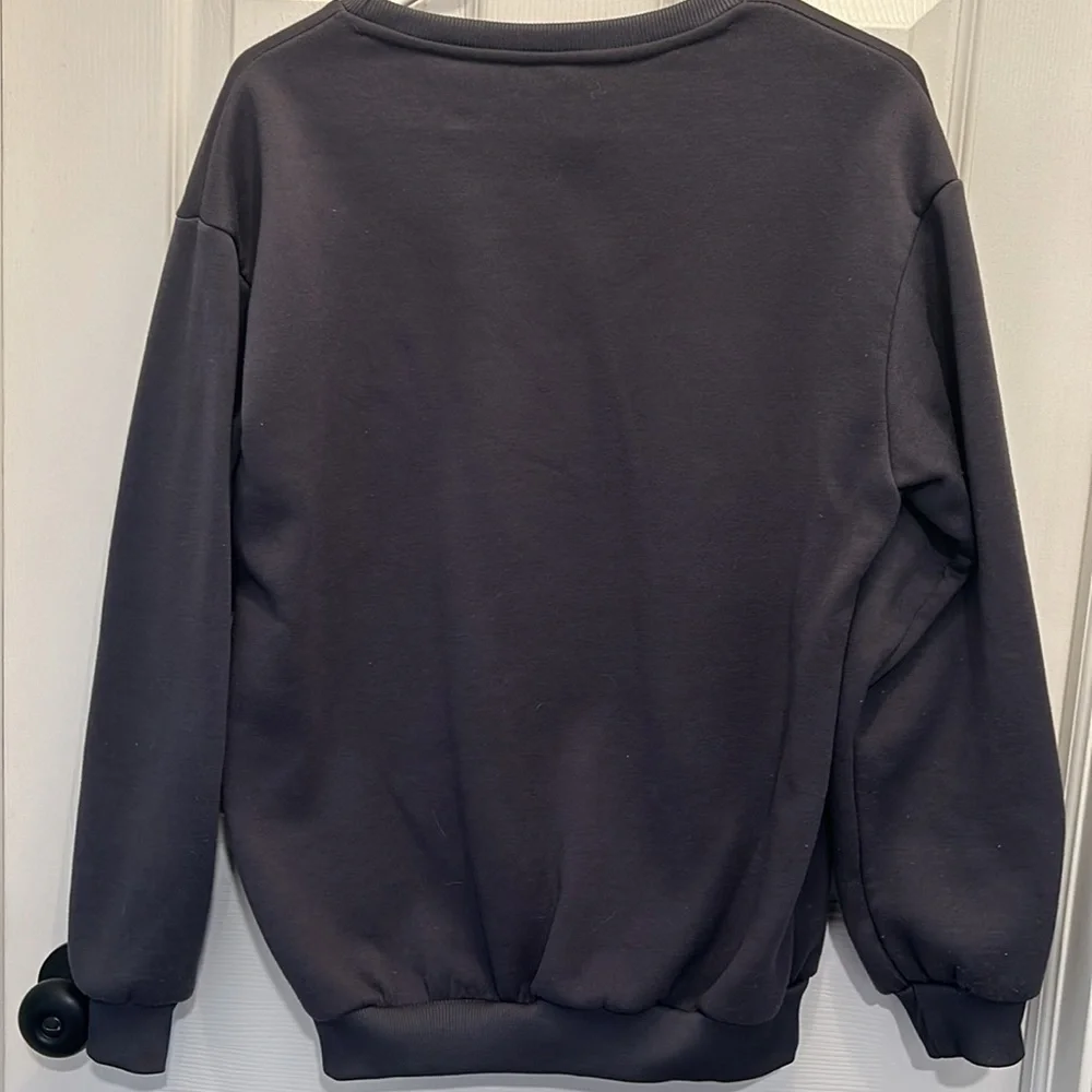 LOS ANGELES California women’s crewneck sweatshirt, SHEIN, size medium grey - Picture 2 of 7